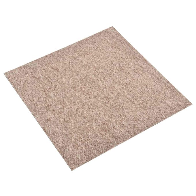 vidaXL - Tapijt - 20 - st - Beige - 50 - x - 50 - cm - 100% - Polypropyleen