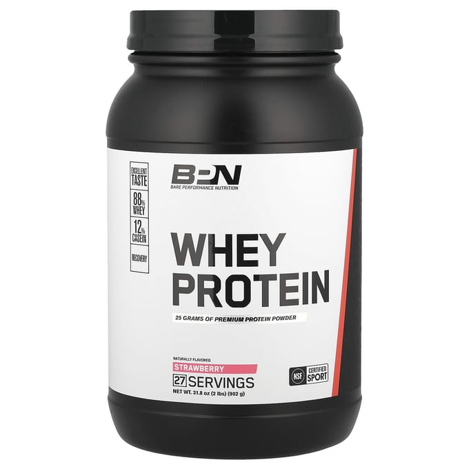 BPN, Protéine de Whey, Saveur Fraise, 2 lb (902 g)