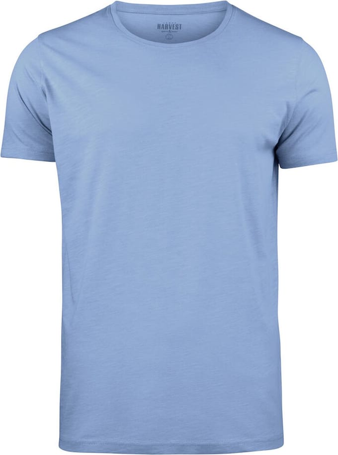 James Harvest T-SHIRT TWOVILLE 2114005 - Zomersblauw - L