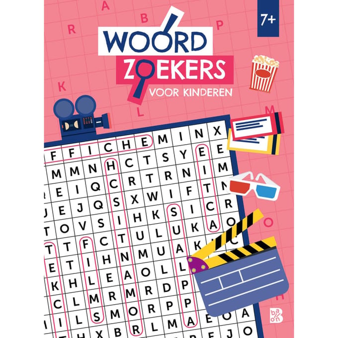 Woordzoekers Voor Kinderen / 7+ - Puzzelboeken