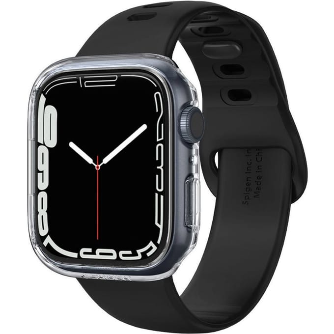 Spigen Thin Fit™ Bumper voor de Apple Watch 7 / 8 / 9 - 45 mm - Transparant