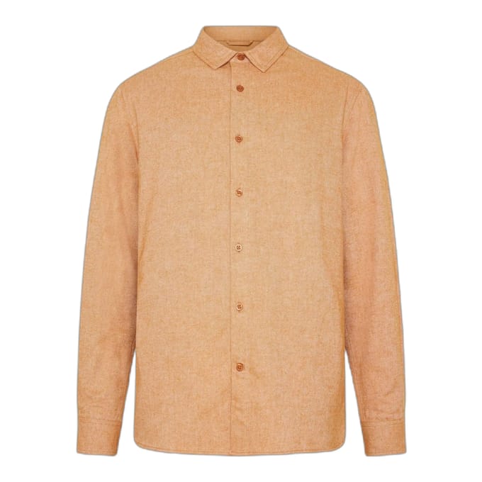 Flanellen overhemd KnowledgeCotton Apparel Dune