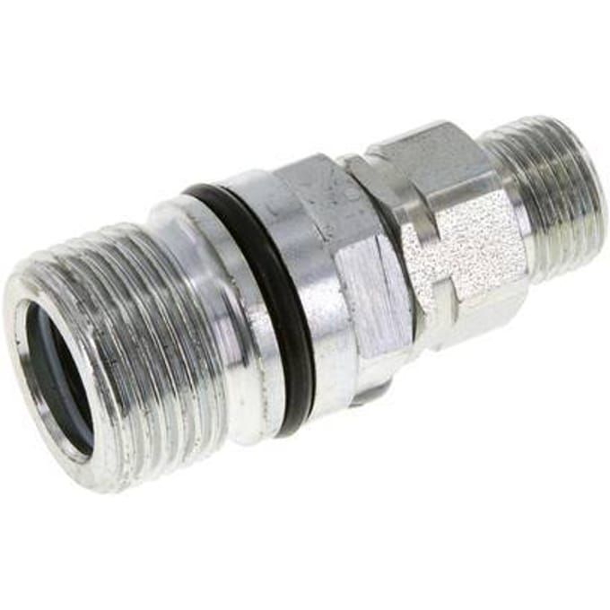 Stalen DN 10 Hydraulische Koppeling Snelkoppeling 10 mm S Knelring ISO 14541/8434-1 D M28 x 2