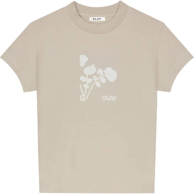 T-shirt dames Olaf Hussein Felted Watercrest Baby