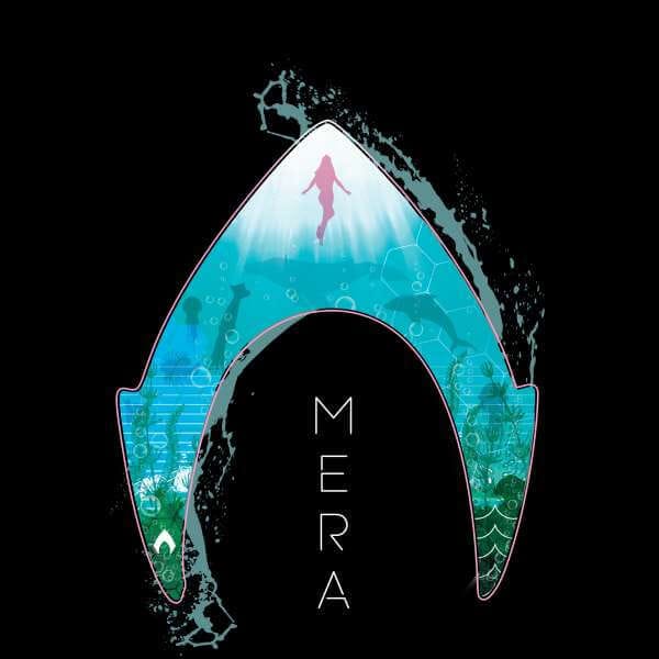 Aquaman Mera Logo trui - Zwart - L