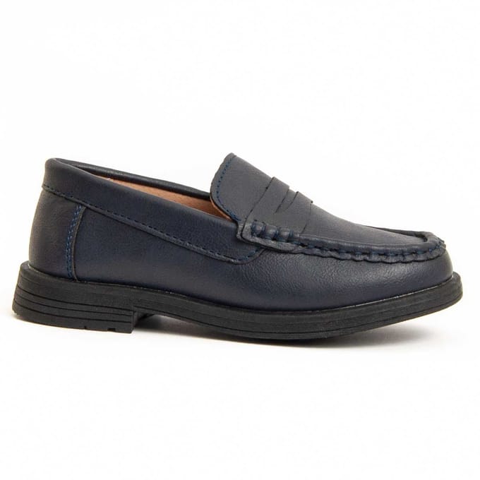 Mocasín Casual Para Niño.  Montevita  Colegialb  96990 26 blauw