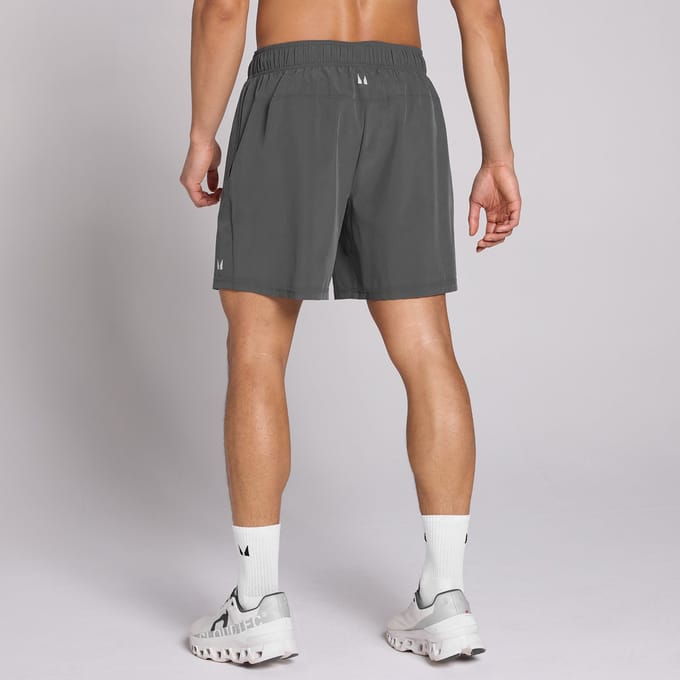 MP Heren 7  Geweven Trainingsshort - Donkergrijs - S