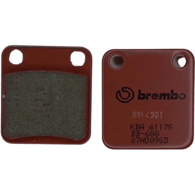 Bremsbelagsatz, ohne Straßenzulassung BREMBO 07HO09SD