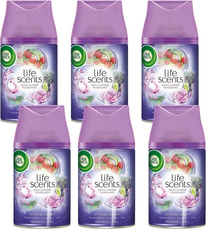 Air Wick Freshmatic navul Mystical Garden -  6 Pack