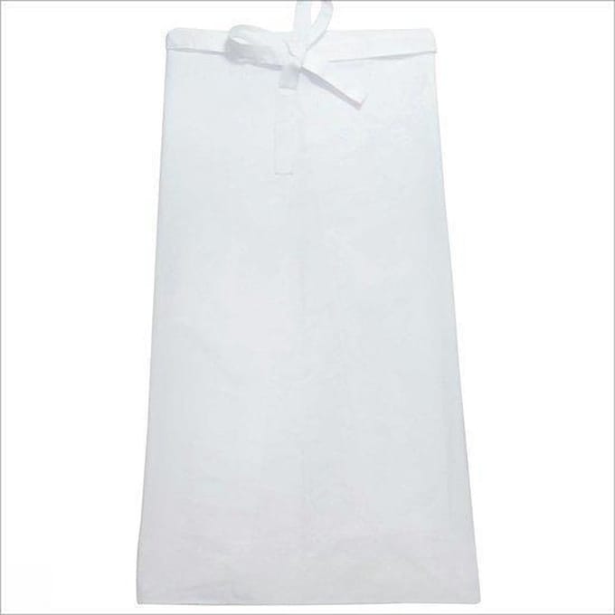 Homéé® Kokssloof wit - 100x100cm - 65% Polyester 35% Katoen 240g. p/m²
