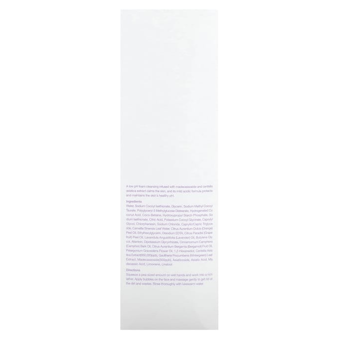 celimax - Derma Nature Relief Madecica Mousse Nettoyante Équilibrante pH 150 ml white