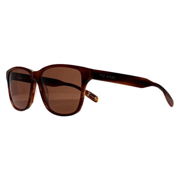 Ted Baker TB8232 151 bruin hoornen zonnebril