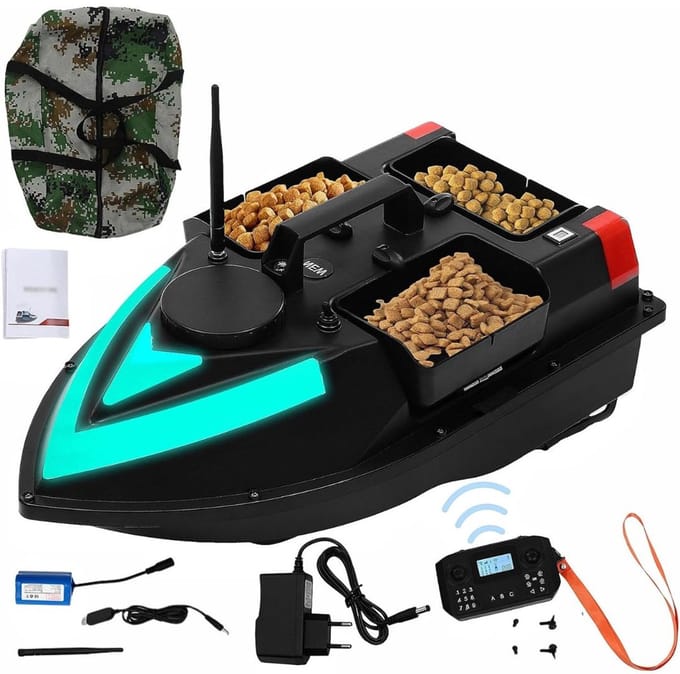 DailySupplies® Voerboot Karper - Baitboat - Hook Release - GPS