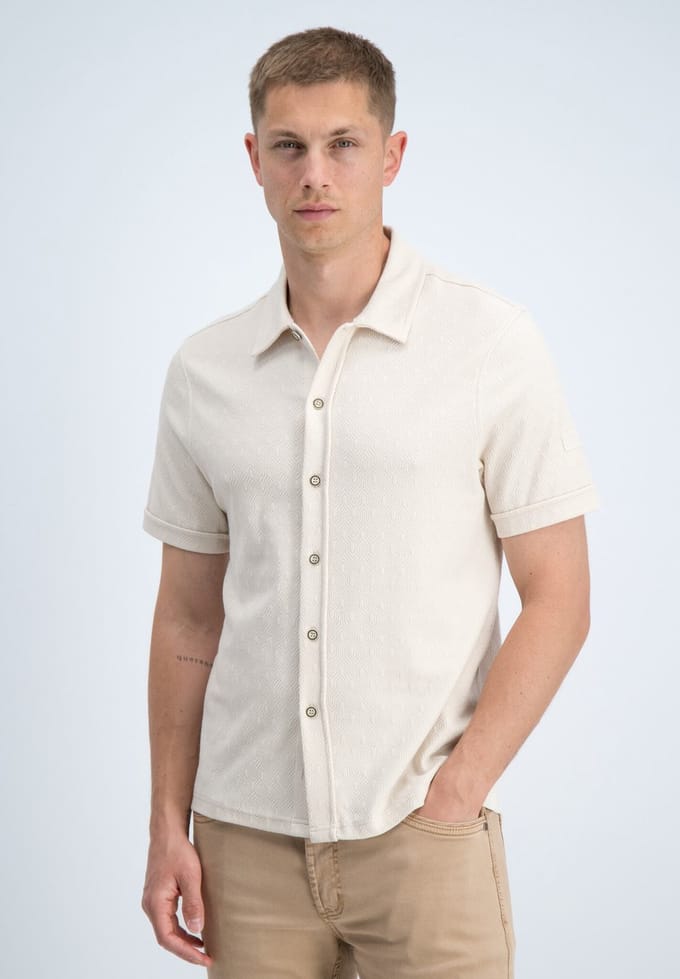 Gabbiano - Heren Overhemd - 3366333 - Dion - 989 Dune Sand