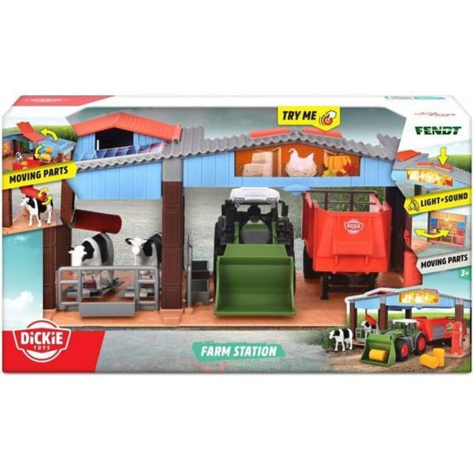 Dickie Farm Station Voertuigen Speelgoed voertuigen Diverse speelgoedvoertuigen