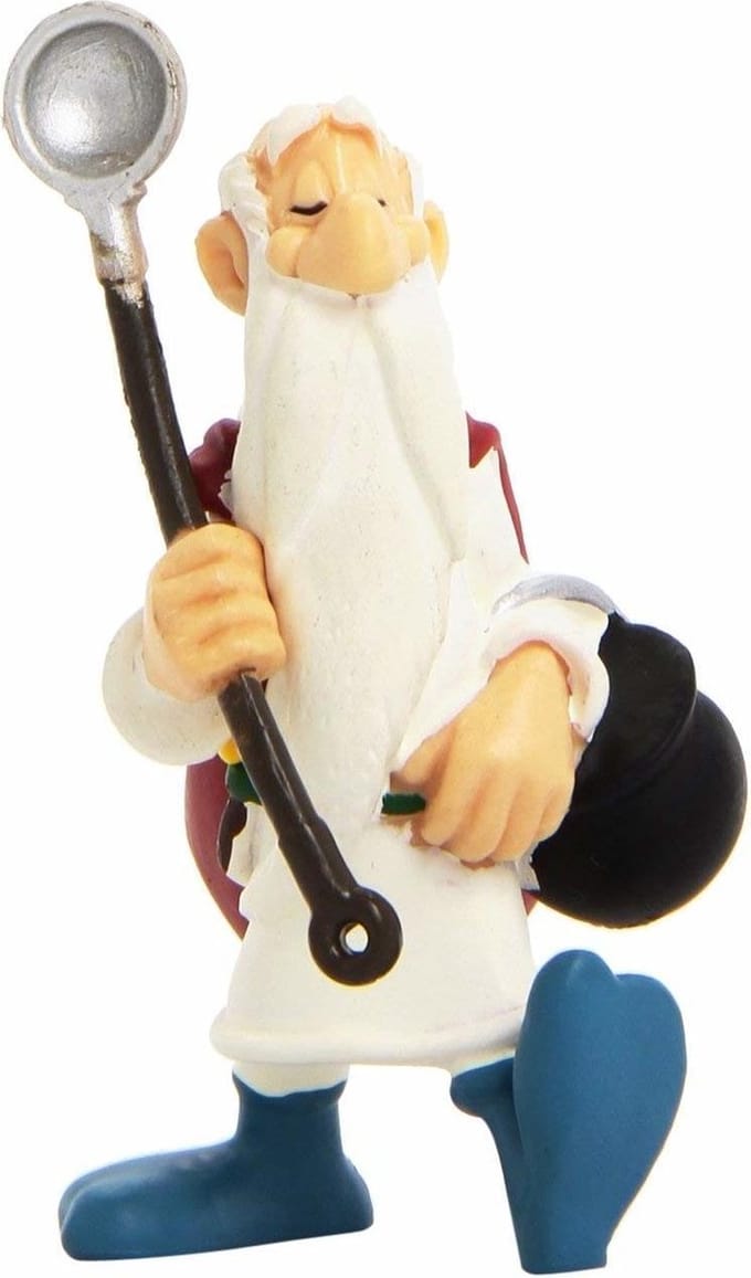Miniature Getafix Cauldron 7 Cm