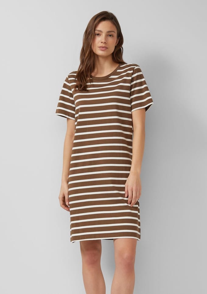 s.Oliver - female - Jersey jurk met zijsplitten