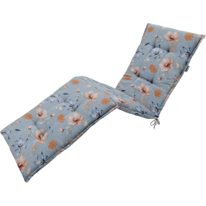 Madison - Ligbedkussen Florina blue - Ca. 200x65 cm