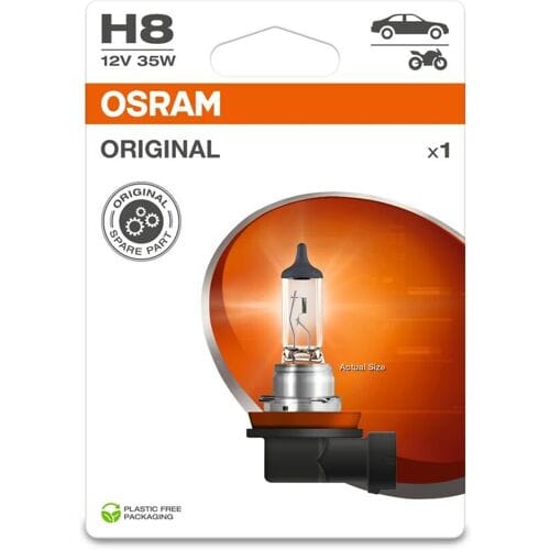 Ams-Osram Gloeilamp OSRAM Standard H8 12V, 35W, 1 Stuk