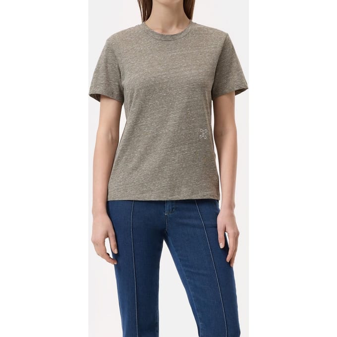 Closed Basic T-shirt Faded Green Taglia: S | Maglie Sportivi Outlet | Donna | Verde