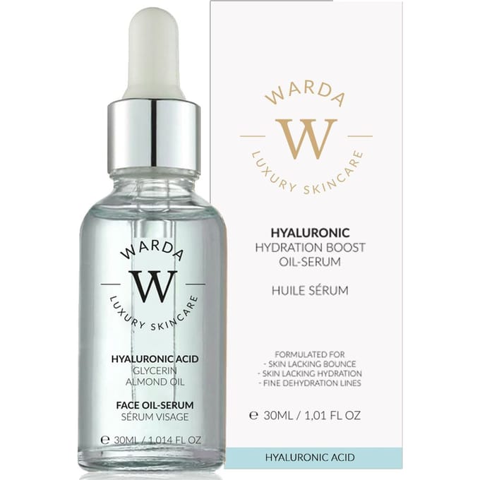 Warda skincare HYALURONZUUR HYDRATATIE BOOST OLIE SERUM 30