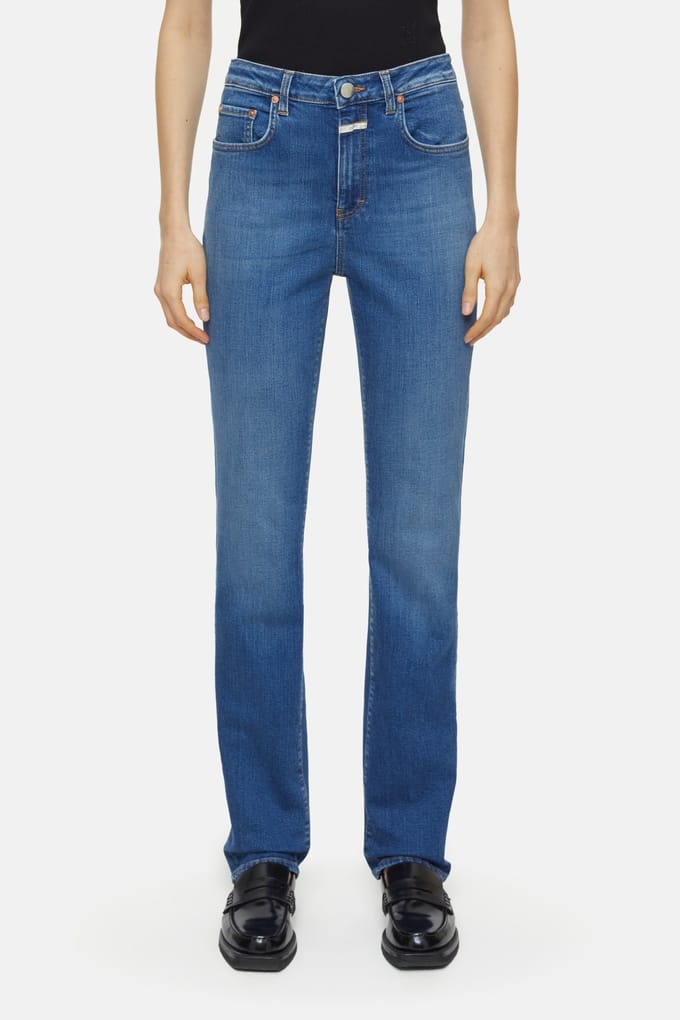 Closed Jaylen Jeans Mid Blue Taglia: W26L32 | Jeans straight fit Outlet | Donna | Blu