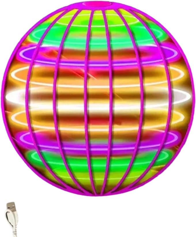 Nivard Flying Ball - Spinner - Magic - Heli - Boomerang - Boomerang Bal - Roze