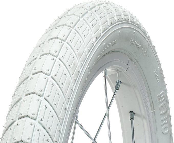 AMIGO Ortem Venom buitenband - Fietsband 14 inch - ETRTO 50-254 - Wit