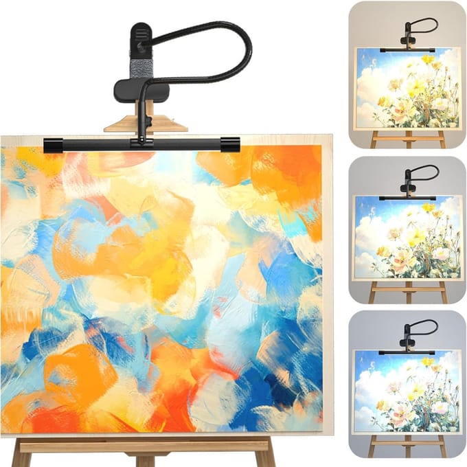 White-Label® Daglichtlamp Schilderen - Staand - Hobby