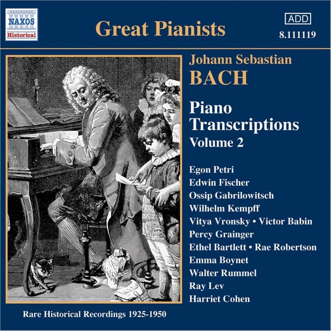 Various Artists - J.S. Bach: Piano Transcriptions Volume 2 (CD)