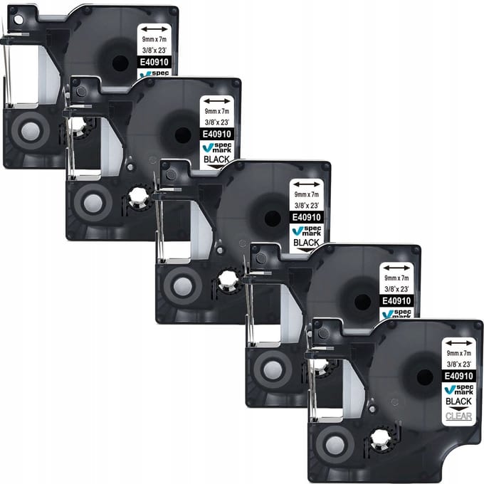 Specmark Dymo D1 tape 9mm transparant 40910 S0720670