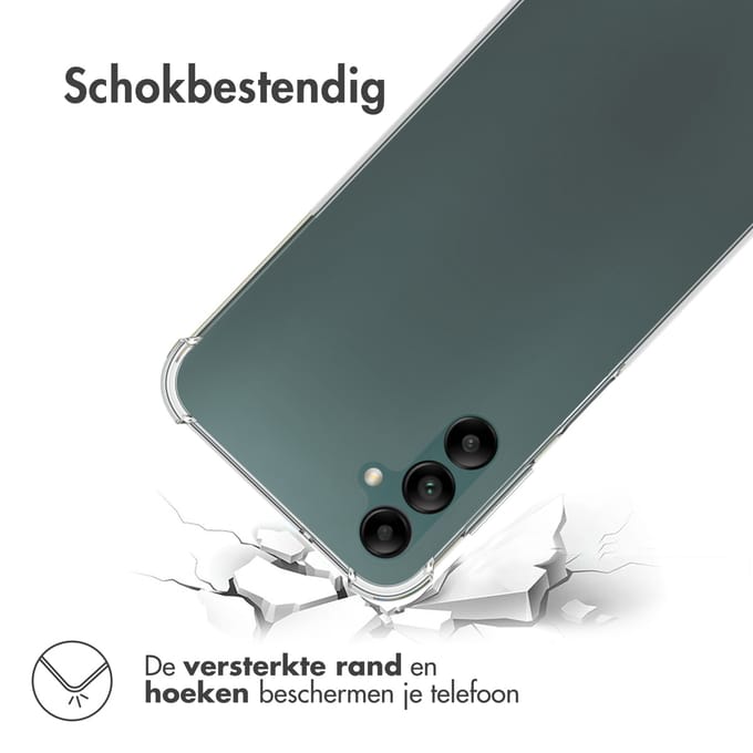 imoshion Hoesje - Geschikt voor Samsung Galaxy A14 (5G) / A14 (4G) - Shockproof Case - Transparant