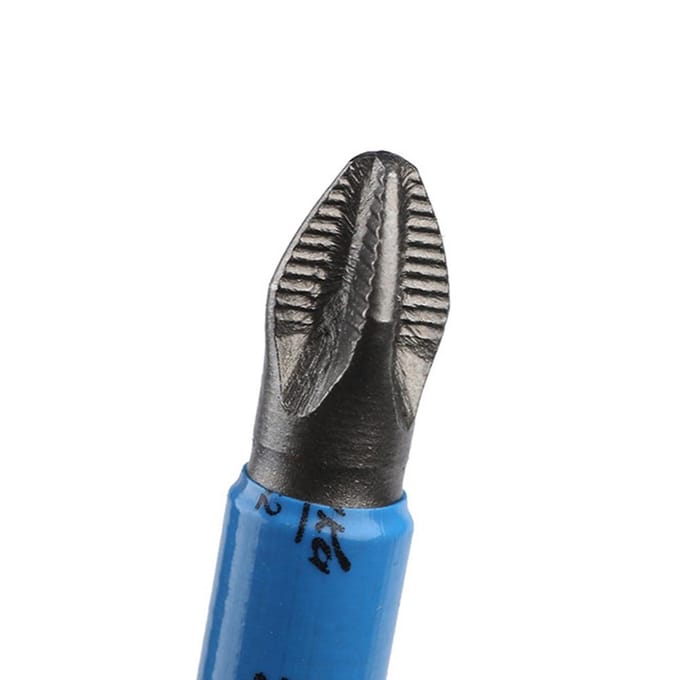 10 stuks antislip gelegeerd staal kruiskop schroevendraaier bits set accessoires