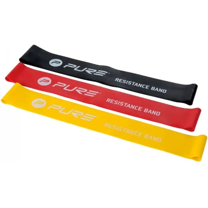 Pure2Improve Weerstandsband - geel/ rood/ zwart