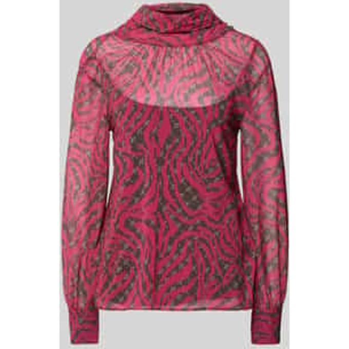 Blouse met opstaande kraag