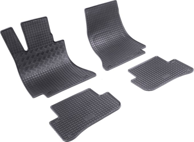 Automatten voor Mercedes C-Klasse (W205) (2014-2021) - 4-delig - Rubber