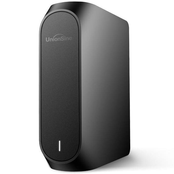 Externe Harde Schijf - UNIONSINE - 3,5'' - 6TB - USB3.2 Gen2 Type-C - Compatibel met PC/Mac/PS4/Xbox