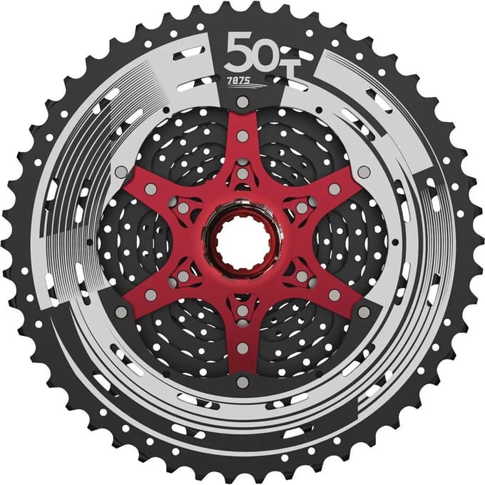 XD-driver cassette Sunrace CSMZ91X 12 speed - 10-50T - zwart