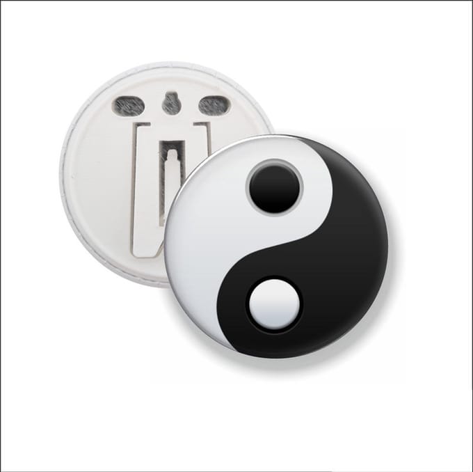 Button Met Clip - Jin Jang