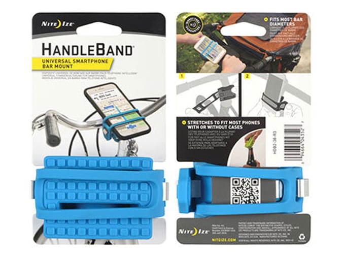 Nite Ize - HandleBand - Universeel fiets Smartphone houder - Blauw