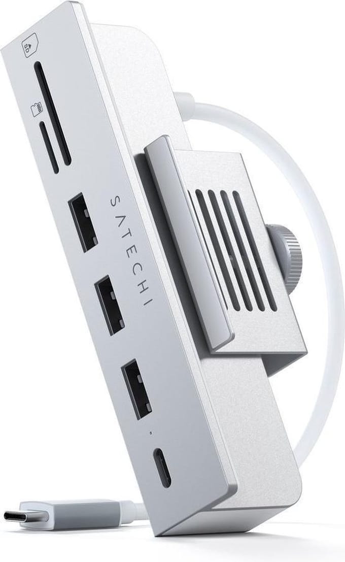 Satechi USB-C Clamp Hub for 24-Inch iMac USB hub