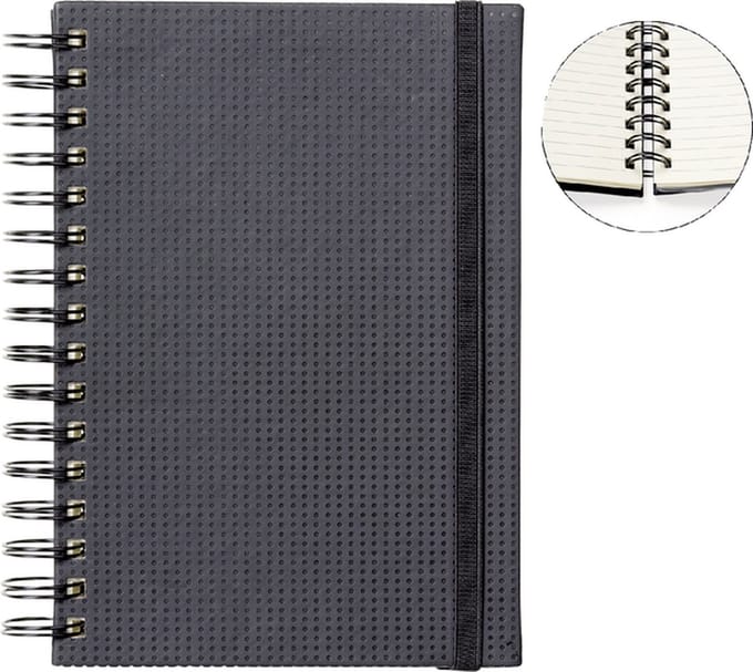 Notitieboek quantore a5 sp lijn 192pg 80gr motief | 3 stuks