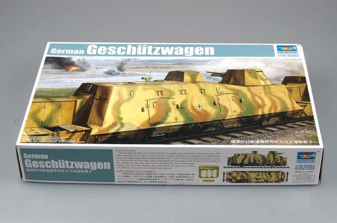 Trumpeter Modelbouwpakket Militaire voertuigen - 01509 Geschutzwagen Plastic - 1:35 - Modelbouw