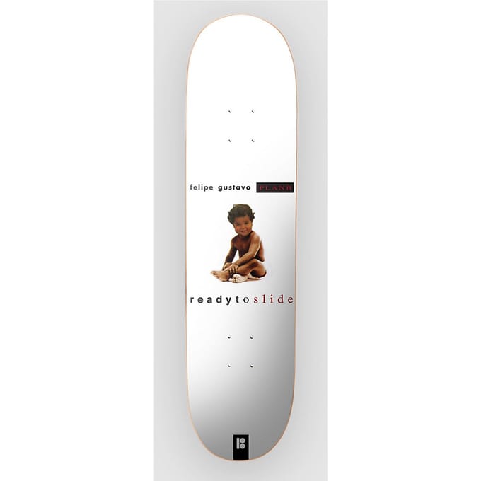 Plan B Born To Slide 8.0"x31.33" Skateboard Deck patroon
