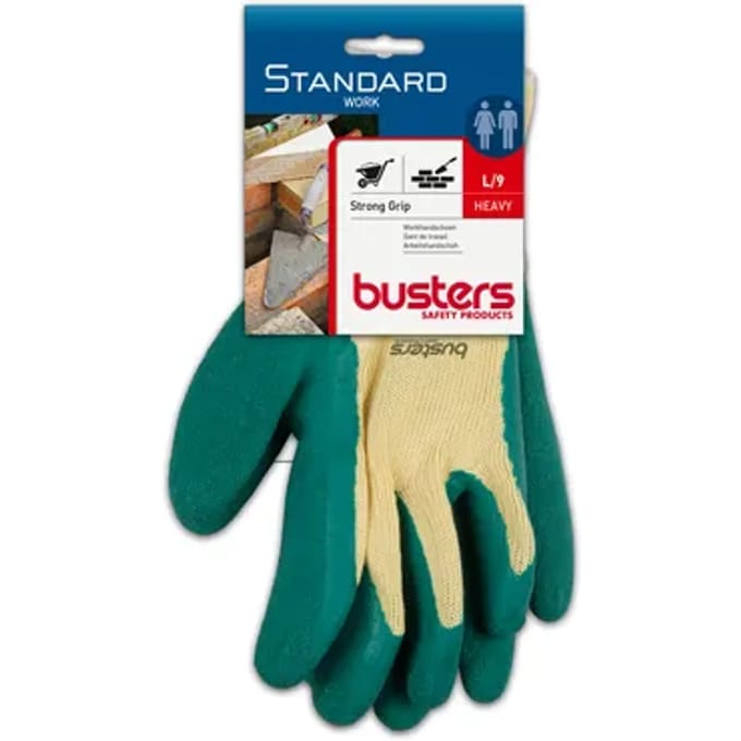 Busters Handschoenen Strong Grip Polyester Groen/beige M9