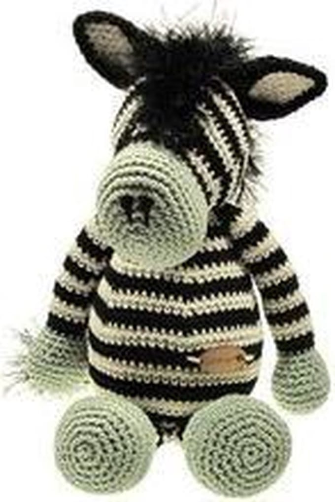 Haakpakket zebra Seb