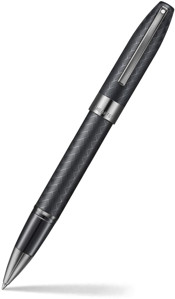 Rollerball Sheaffer Legacy 9066, chevron matte black, gun metal trims