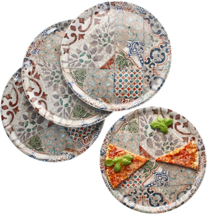 Set van 4 pizzaborden ALCAZAR 33cm - Z62