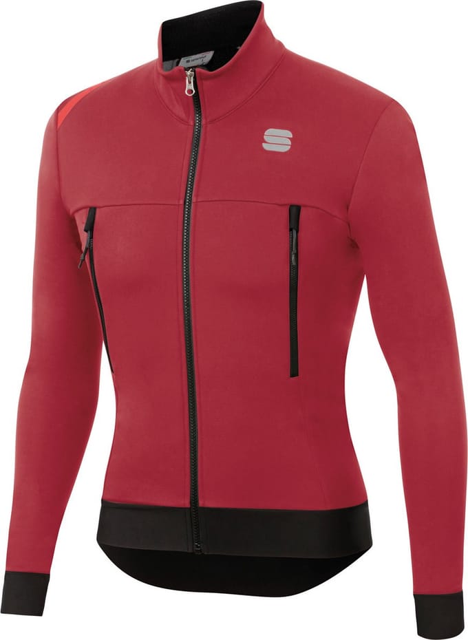 Sportful Fietsjack Heren Rood - FIANDRE WARM JACKET RED RUMBA - XL