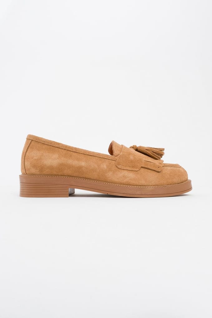 Milly Leren Kwast Loafer